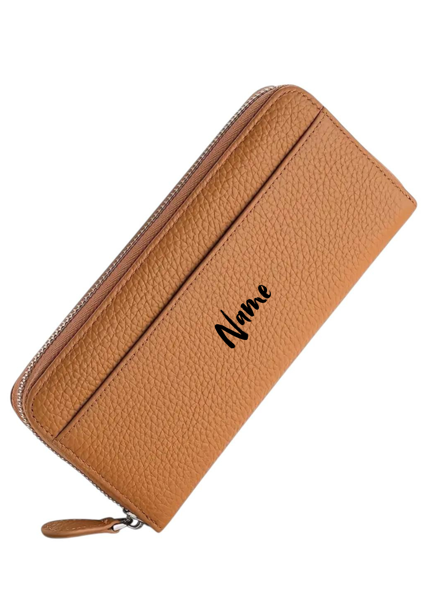 Braune Geldbörse mit Personalisierung 🤎 | Stilvoll & Praktisch | 20 x 9 x 3 cm