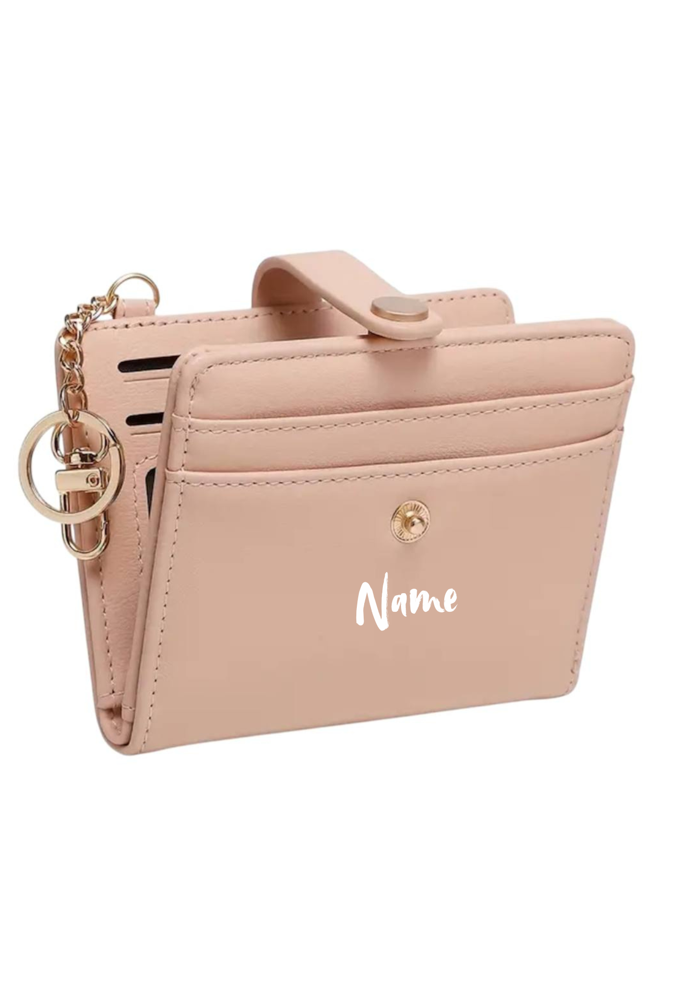 Ultradünne Damengeldbörse Rosa – stilvoll, leicht & personalisierbar 💖✨