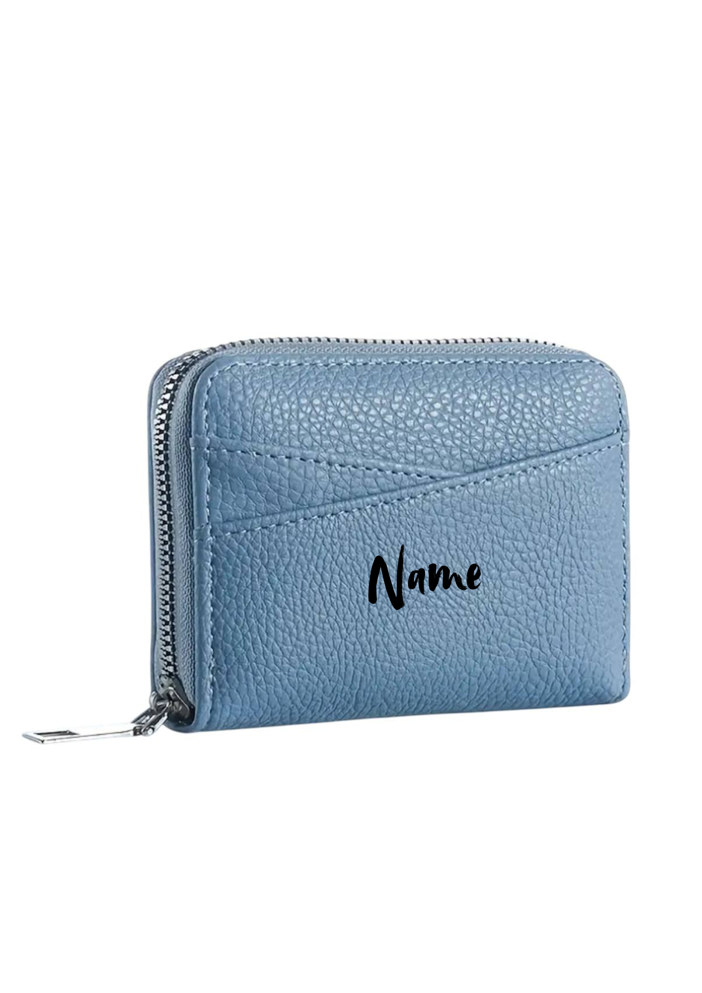 Personalisierbare Geldbörse Blau – kompakt, praktisch & individuell 💙✨