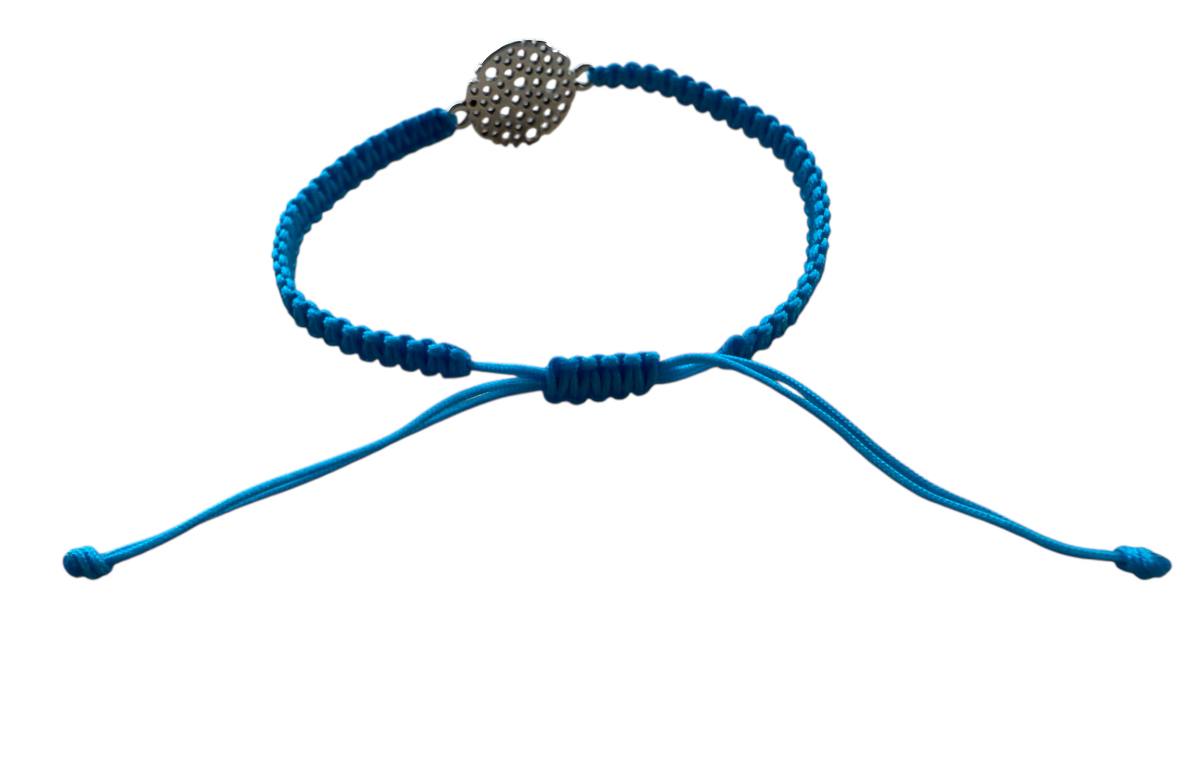 Makramee Armband mit Komet-Anhänger 🌠– personalisierbar & handgefertigt