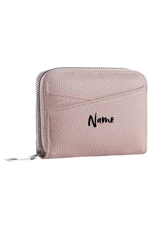 Personalisierbare Geldbörse Rosa – kompakt & stilvoll 💕