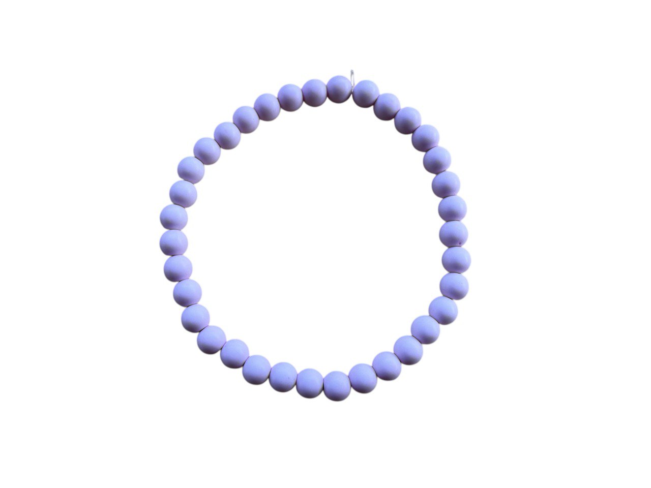 Rosa Acrylperlen Armband – Handgemacht & Personalisierbar – Elastisch in 5 Größen (022)