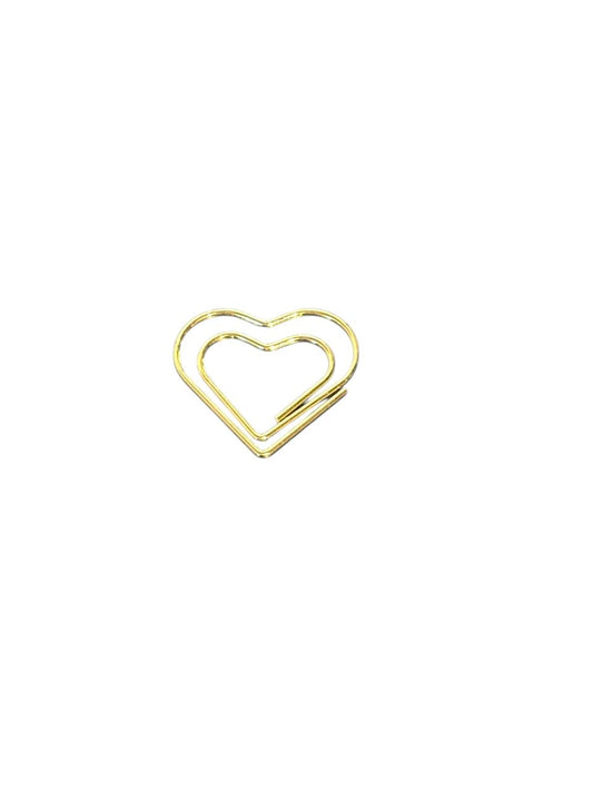 Herz Paperclip Gold | Geldumschlag-Clip für Budgeting & Cash-Stuffing