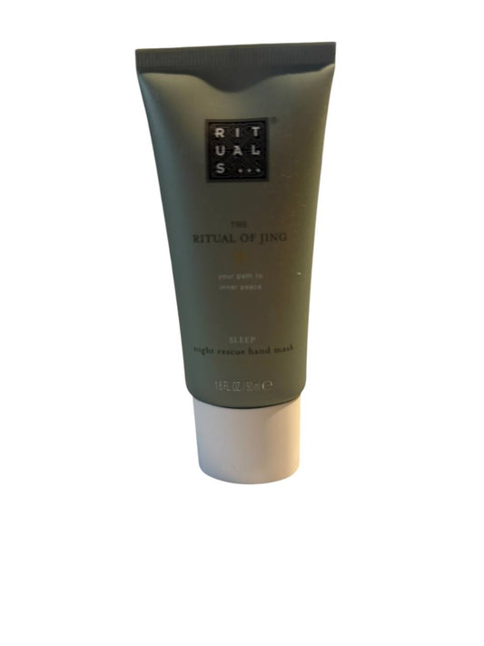 🌙 Rituals The Ritual of Jing Sleep Night Rescue Hand Mask – 50ml | Beruhigende Handpflege mit Sandelholz & Lavendel ✨👐