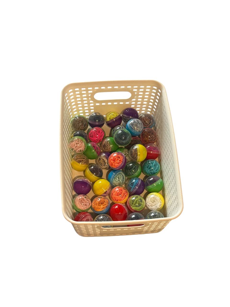 ✨ Mystery Balls Makramee-Armband – Zufällige Farbe & Charm | Über 100 Charms & 50 Bandfarben 🎁🧵